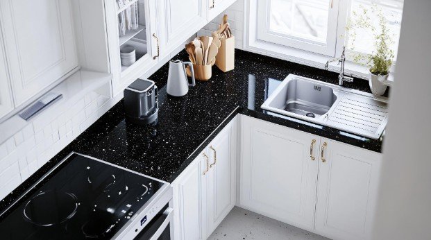 Black Granite Countertop Kitchen Ideas for a Stylish Kitchen Upgrade