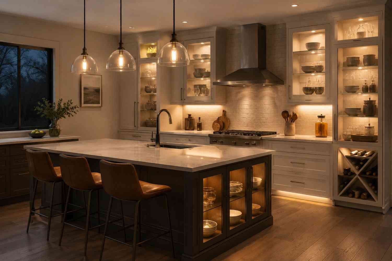 Cabinet Lighting Ideas That Improve Kitchen Ambiance and Workflow
