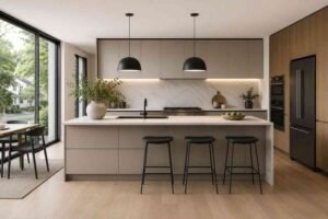 Flat-Panel Cabinets Continue To Lead Modern Kitchen Design