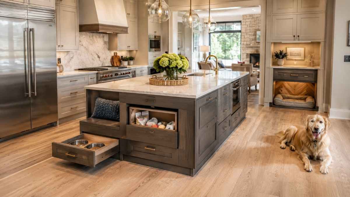 Luxury Homes Need Pet Friendly Kitchen Design Features