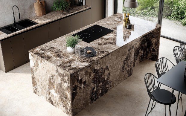 Rustic Design Ideas with Granite Countertops
