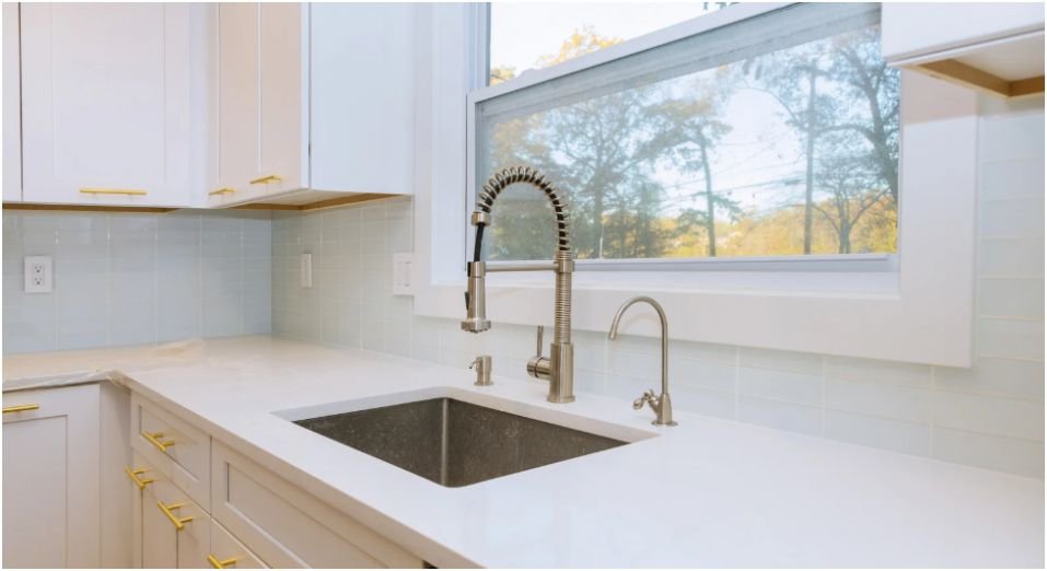 kitchen sink placement ideas