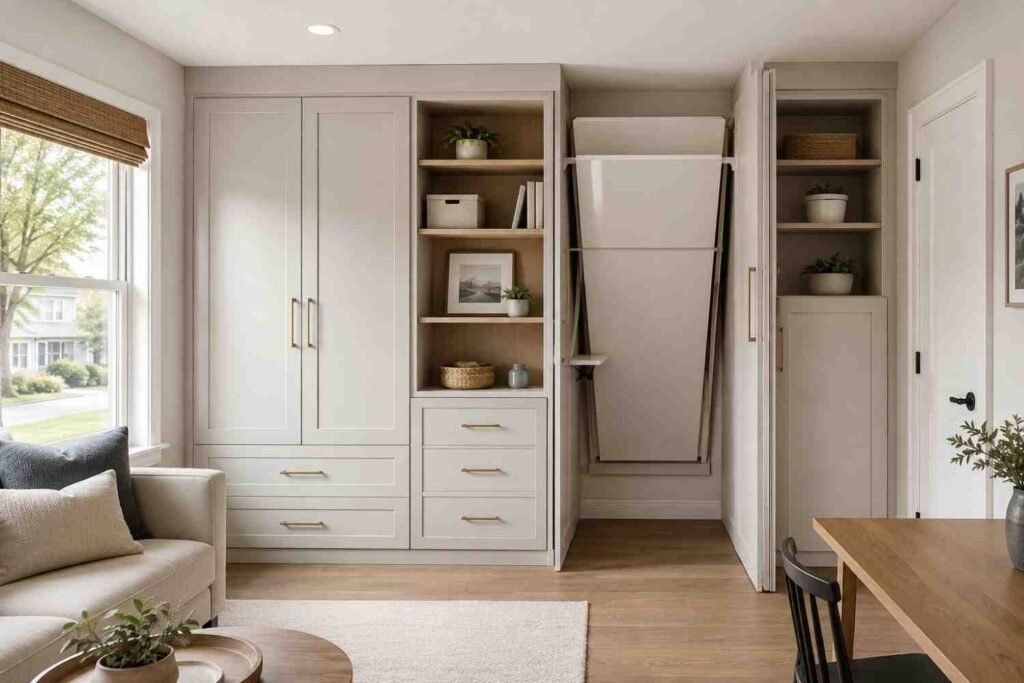 Space Saving Cabinets That Actually Make Small Rooms Feel Bigger