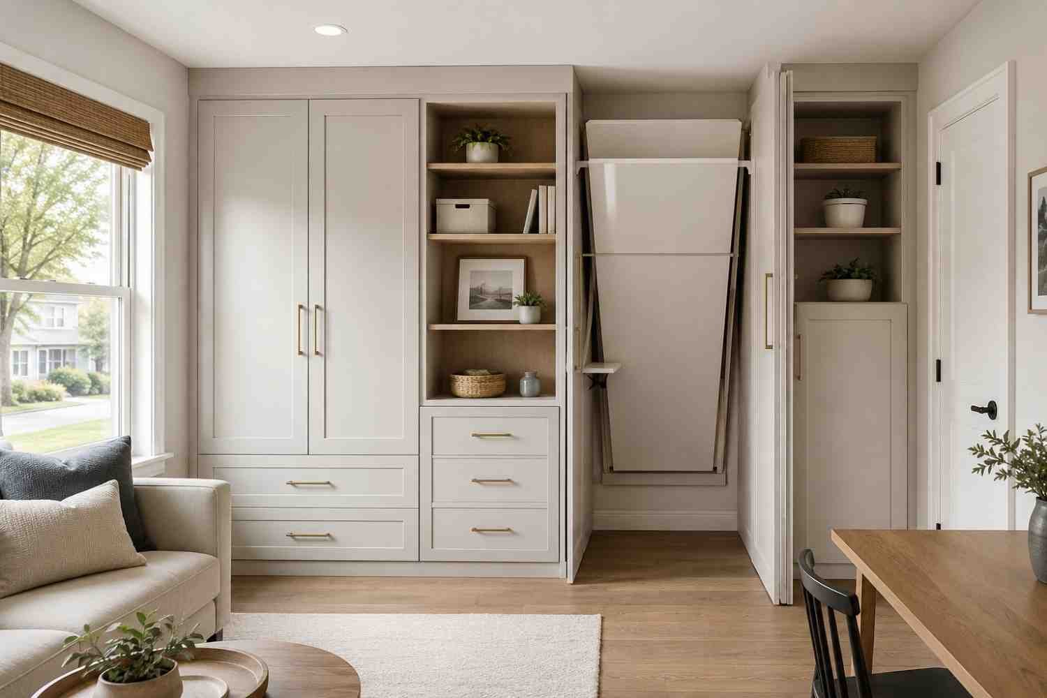 Space Saving Cabinets That Actually Make Small Rooms Feel Bigger