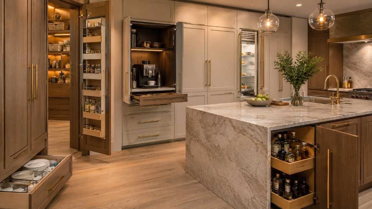 Space-Saving Hidden Kitchen Storage Ideas Every Home Needs