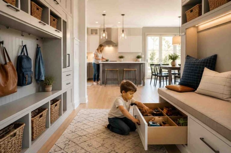 The Best Integrated Storage Solutions for Modern Family Homes
