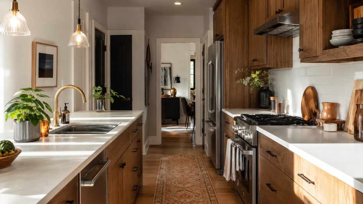 The Best Space-Saving Galley Kitchen Layout Ideas