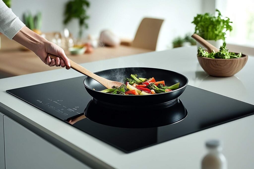 Induction cooktop vs gas stove